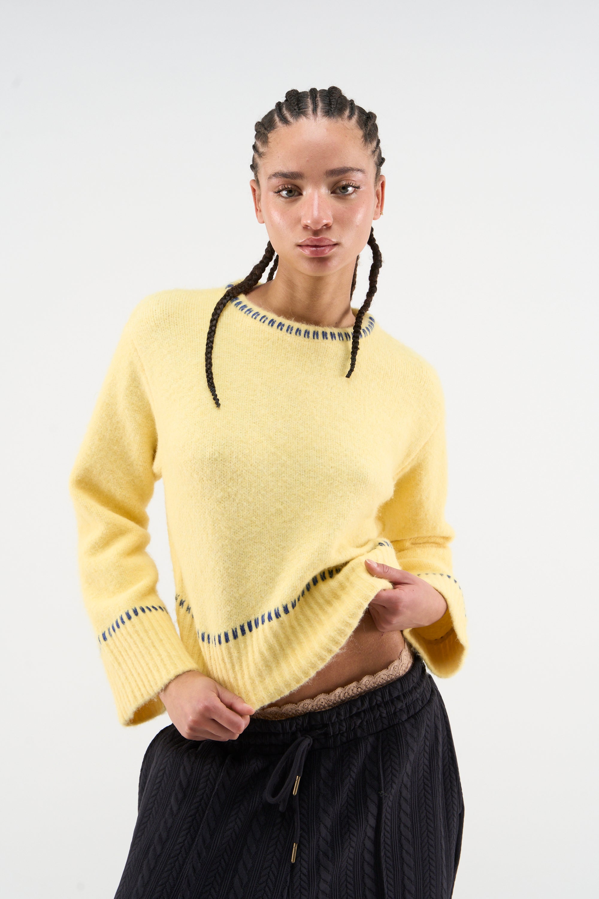 Handmade Yellow Knit