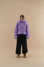 City Purple Puffer Jacket (3)