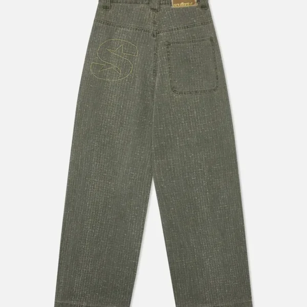 Ripstop Dusty Green Jeans (5)