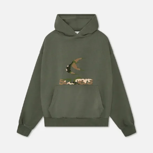 Safari Green Hoodie (1)