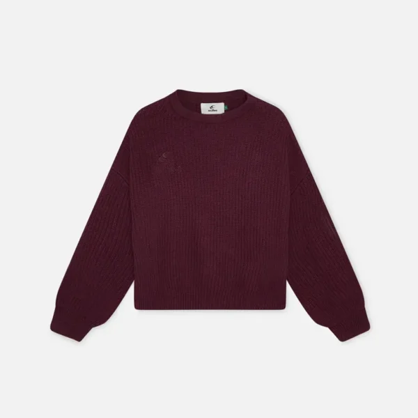 Scuffers Amore Burgundy Knitwear Zipper (8)