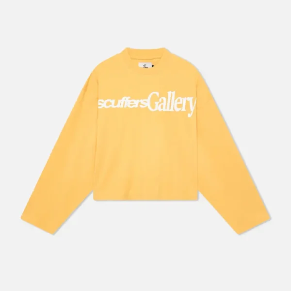 Scuffers Curator Yellow Sweatshirt (1)