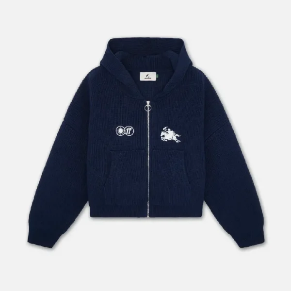 Scuffers Emblem Navy Knitwear Zipper (5)