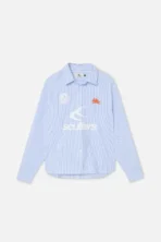 Scuffers Germain Blue Striped Shirt (6)