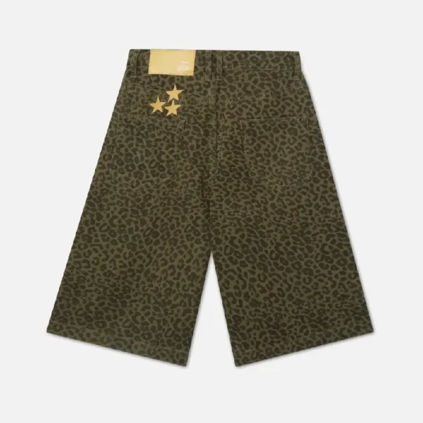 Scuffers Jumbo Green Leopard Shorts (1)