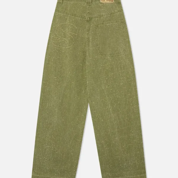 Scuffers Ripstop Green Jeans (6)