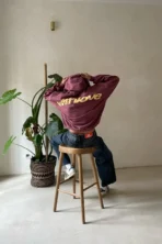 Scuffers Sign Burgundy Hoodie (2)