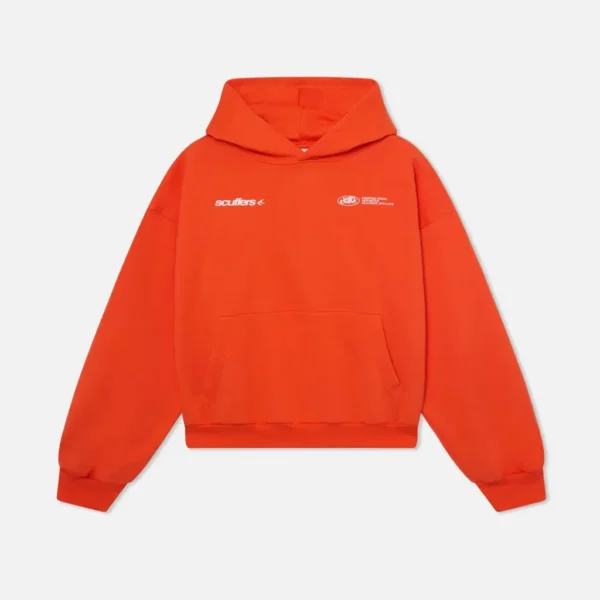 Scuffers Sign Orange Hoodie (1)