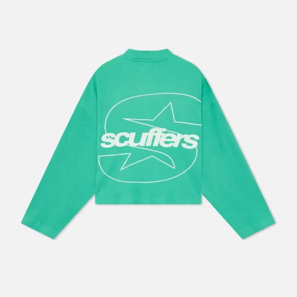 Scuffers Starnova Green Sweatshirt (7)