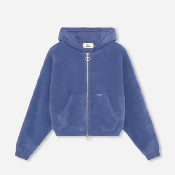 Scuffers Venice Navy Knitwear Zipper (1)