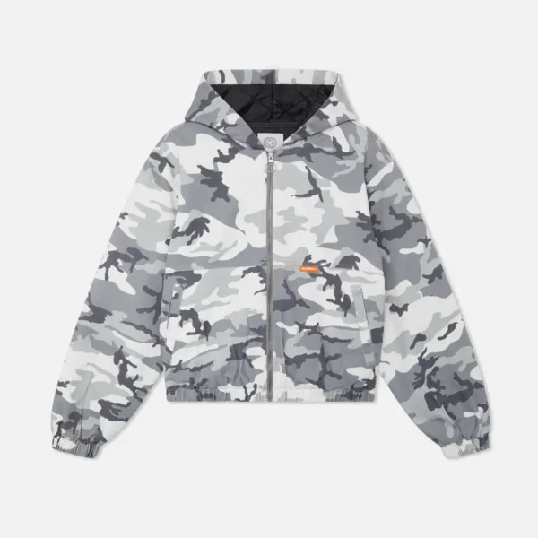 Stained Camouflage Work Jacket (1)